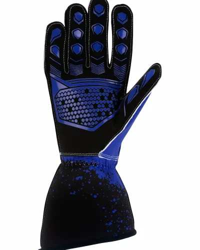 Luva kart drip Azul - Palma